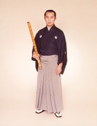 Kifu Mitsuhashi e seu shakuhachi