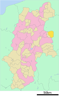 Localização de Karuizawa.