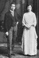 Hirohito e Nagako, em 26 de Janeiro de 1924 logo após o casamento.